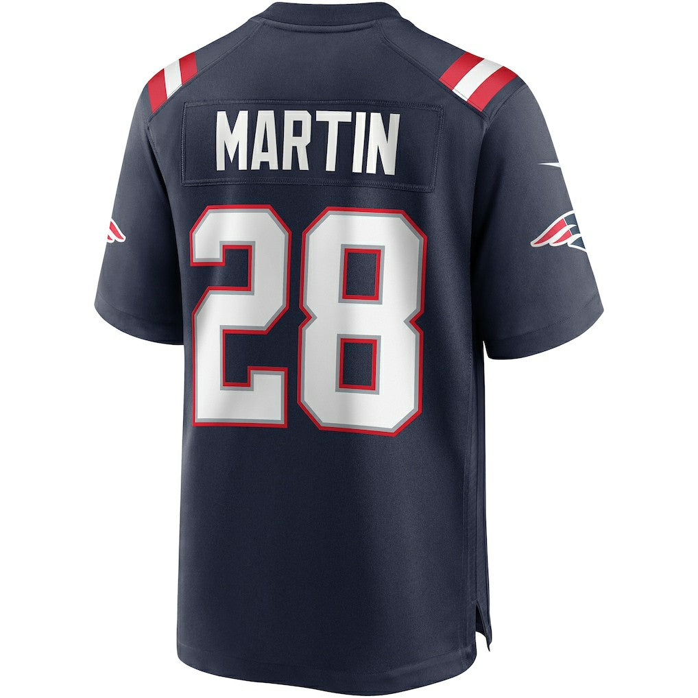 Nike Curtis Martin New England Patriots Game Retired Player Jersey Navy