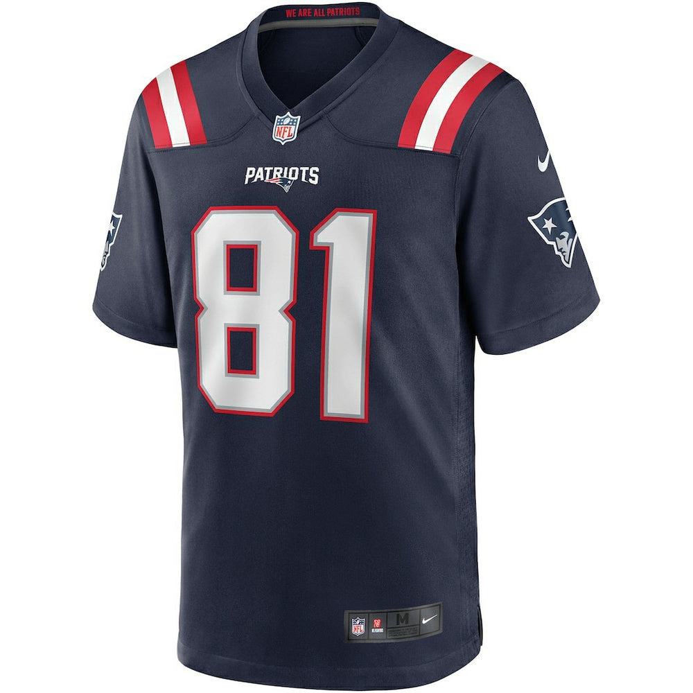 Nike Randy Moss New England Patriots Game Retired Player Jersey Navy