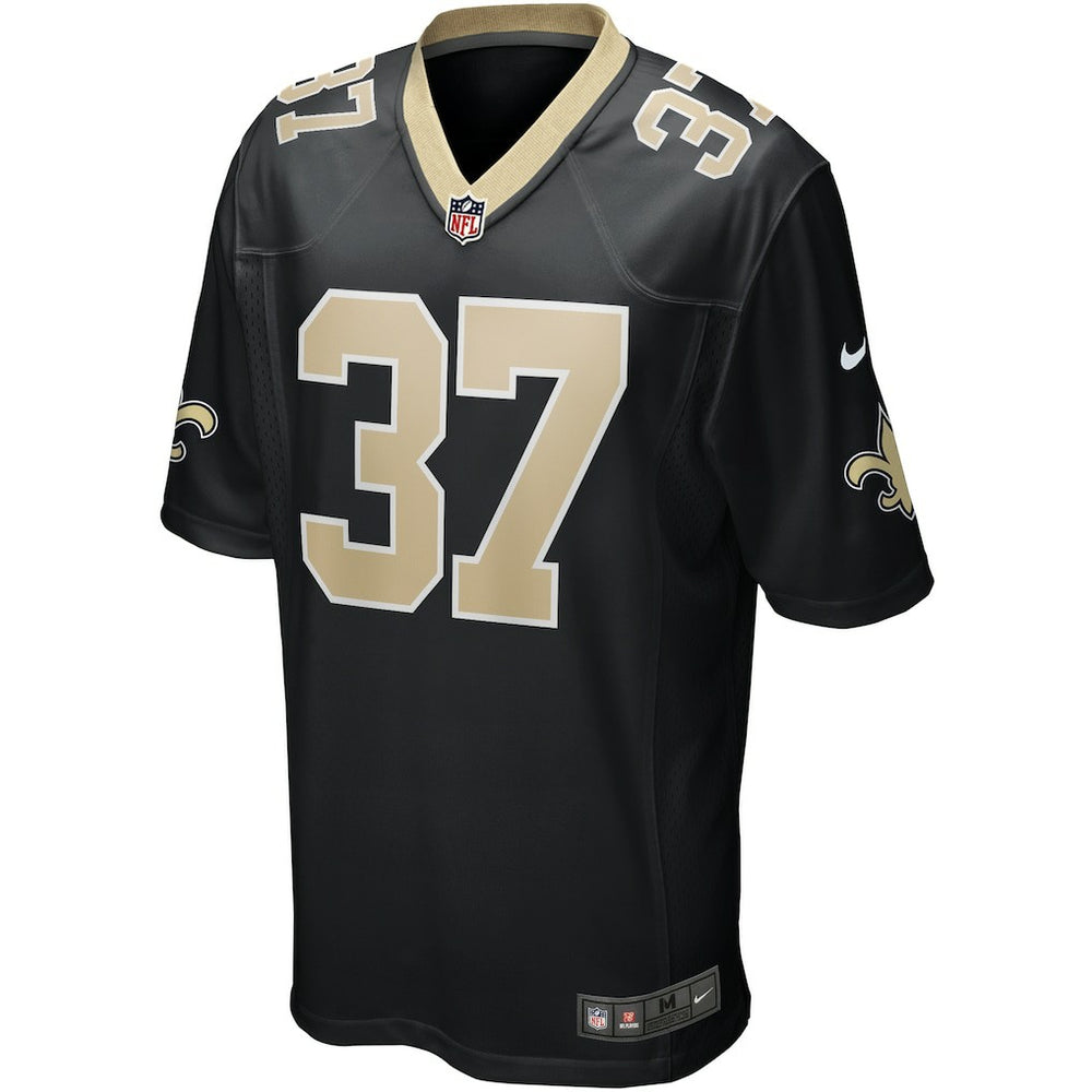 Nike Steve Gleason New Orleans Saints Game Retired Player Jersey Black