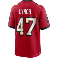Nike John Lynch Tampa Bay Buccaneers Game Retired Player Jersey Red