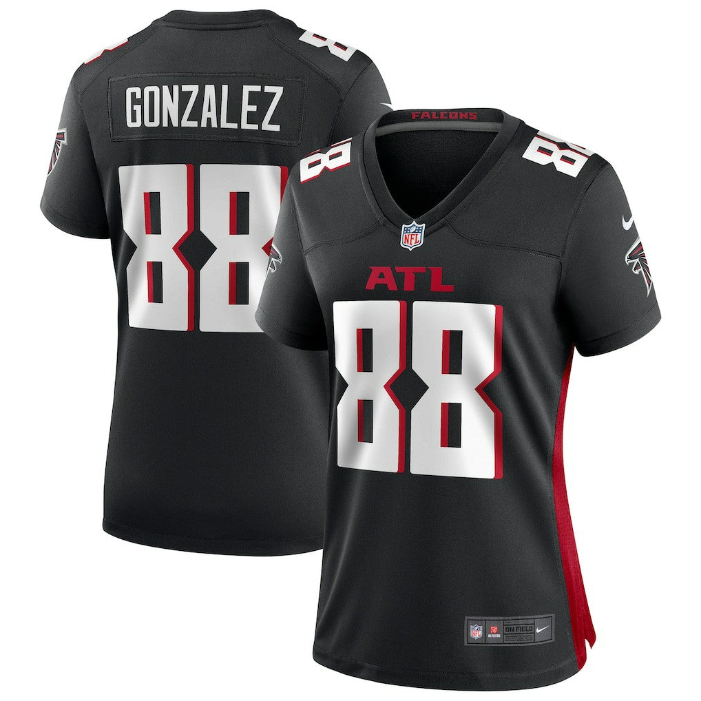 Nike Tony Gonzalez Atlanta Falcons Women's Game Retired Player Jersey Black