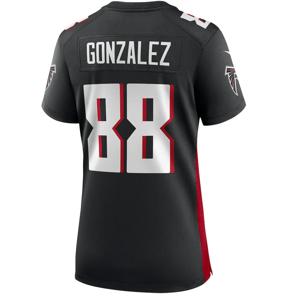 Nike Tony Gonzalez Atlanta Falcons Women's Game Retired Player Jersey Black