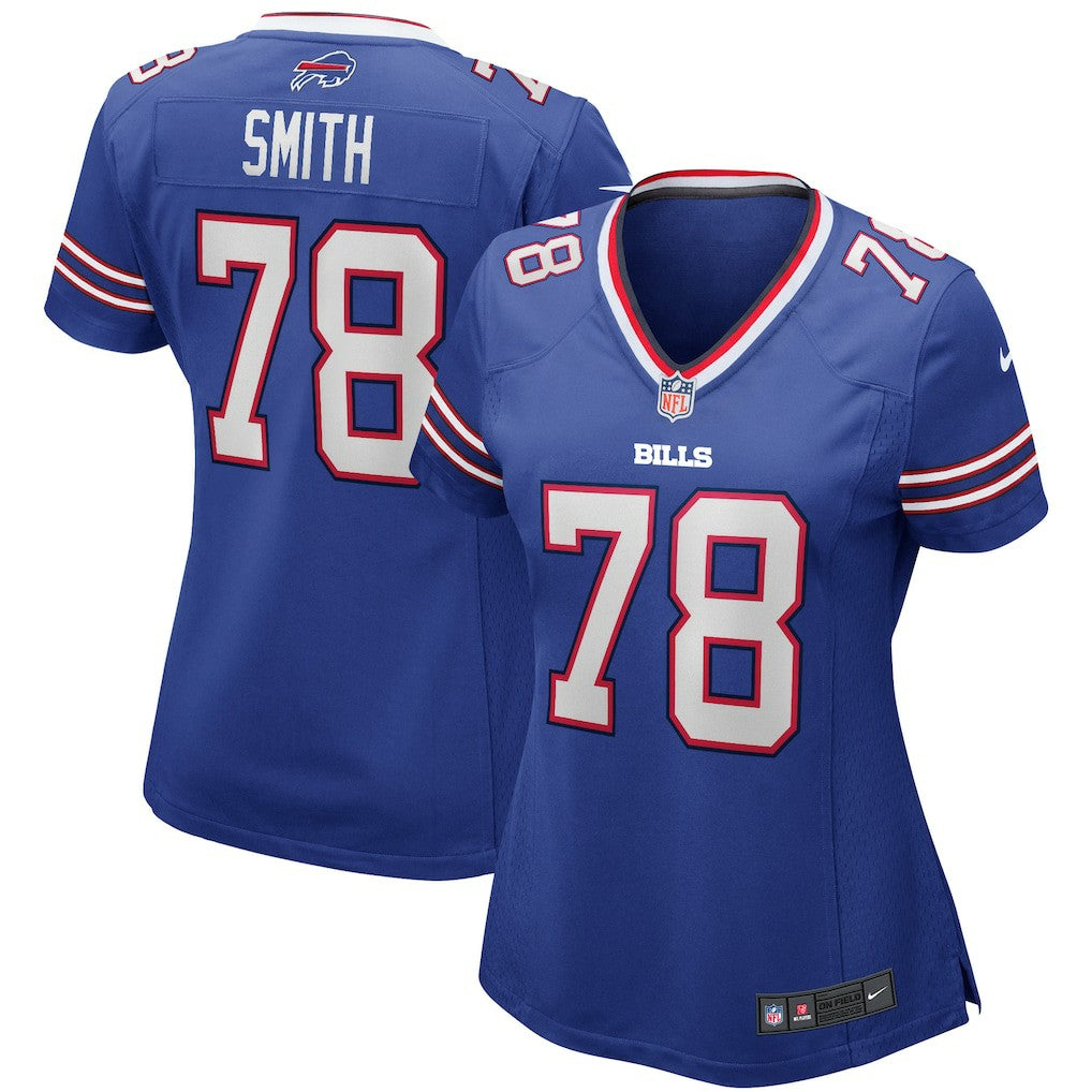 Nike Bruce Smith Buffalo Bills Women's Game Retired Player Jersey Royal
