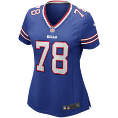 Nike Bruce Smith Buffalo Bills Women's Game Retired Player Jersey Royal