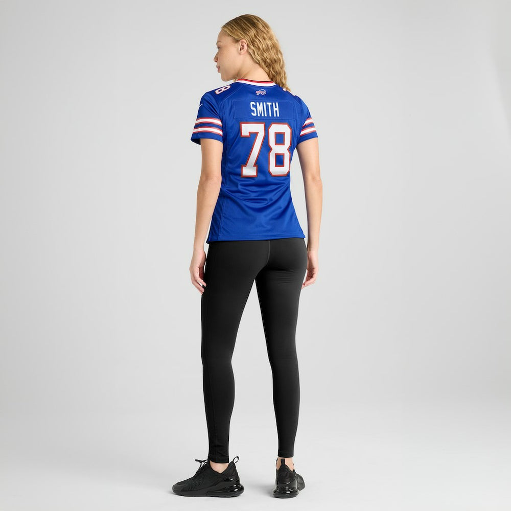 Nike Bruce Smith Buffalo Bills Women's Game Retired Player Jersey Royal