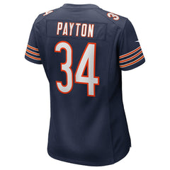 Nike Walter Payton Chicago Bears Women's Game Retired Player Jersey Navy