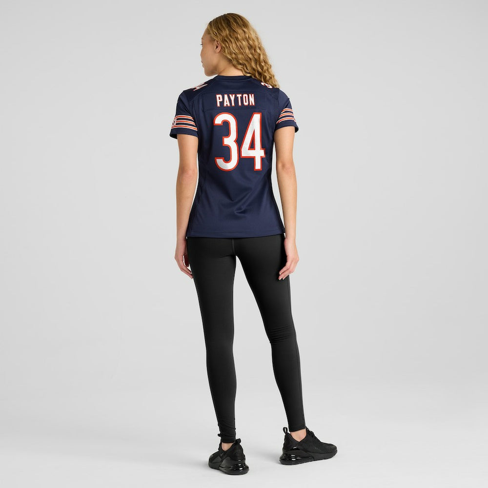 Nike Walter Payton Chicago Bears Women's Game Retired Player Jersey Navy