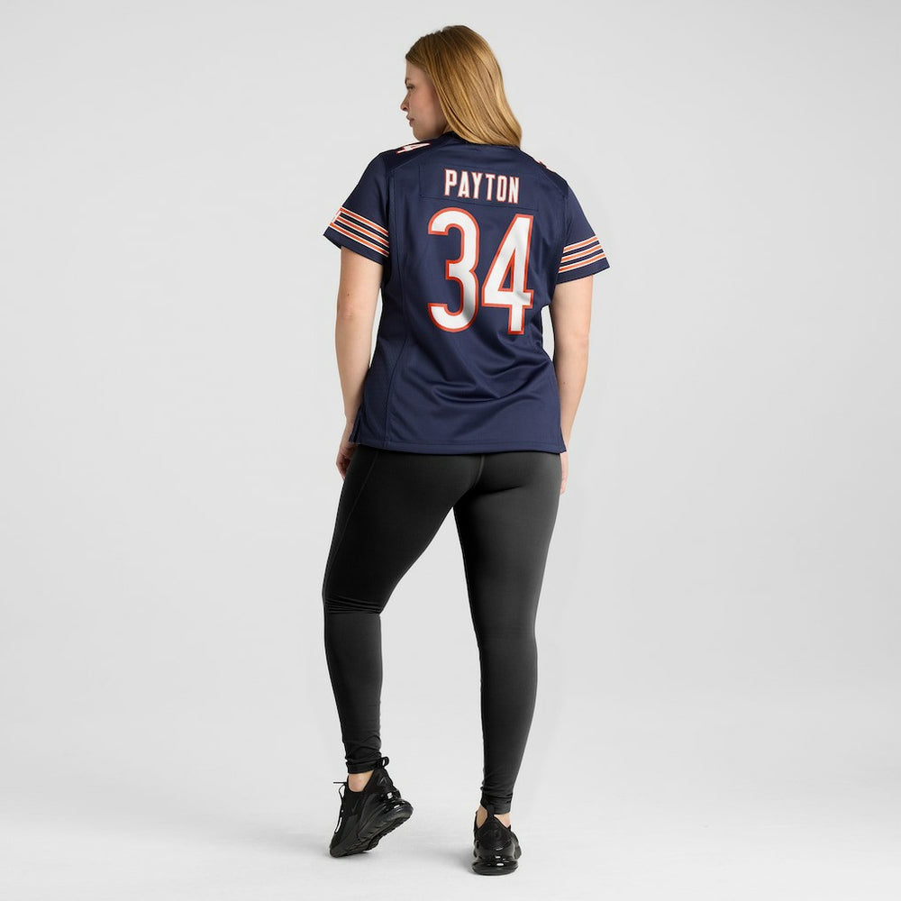 Nike Walter Payton Chicago Bears Women's Game Retired Player Jersey Navy