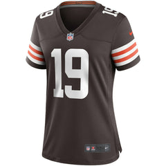 Nike Bernie Kosar Cleveland Browns Women's Game Retired Player Jersey Brown