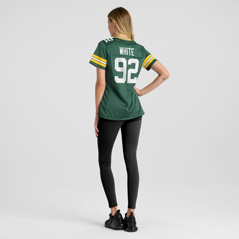Nike Reggie White Green Bay Packers Women's Game Retired Player Jersey Green