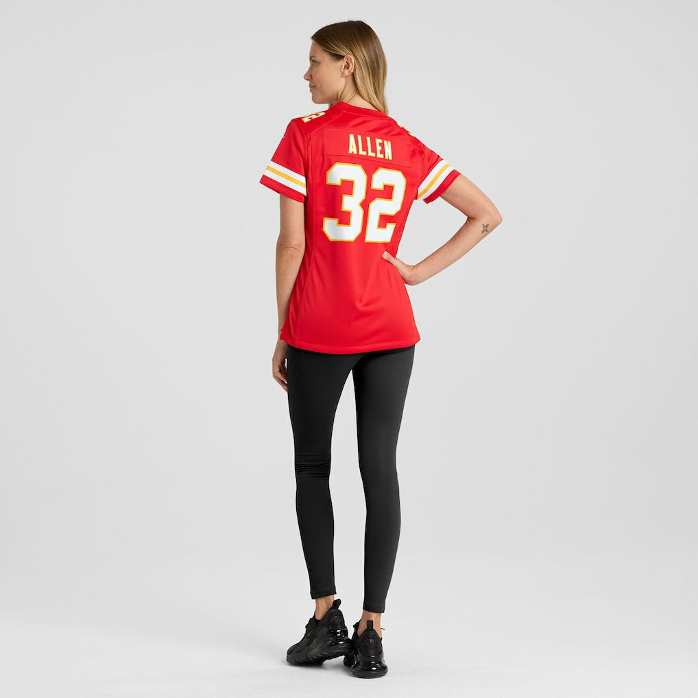 Nike Marcus Allen Kansas City Chiefs Women's Game Retired Player Jersey Red