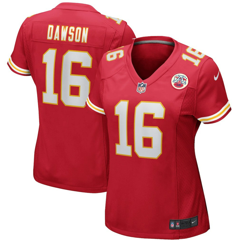 Nike Len Dawson Kansas City Chiefs Women's Game Retired Player Jersey Red