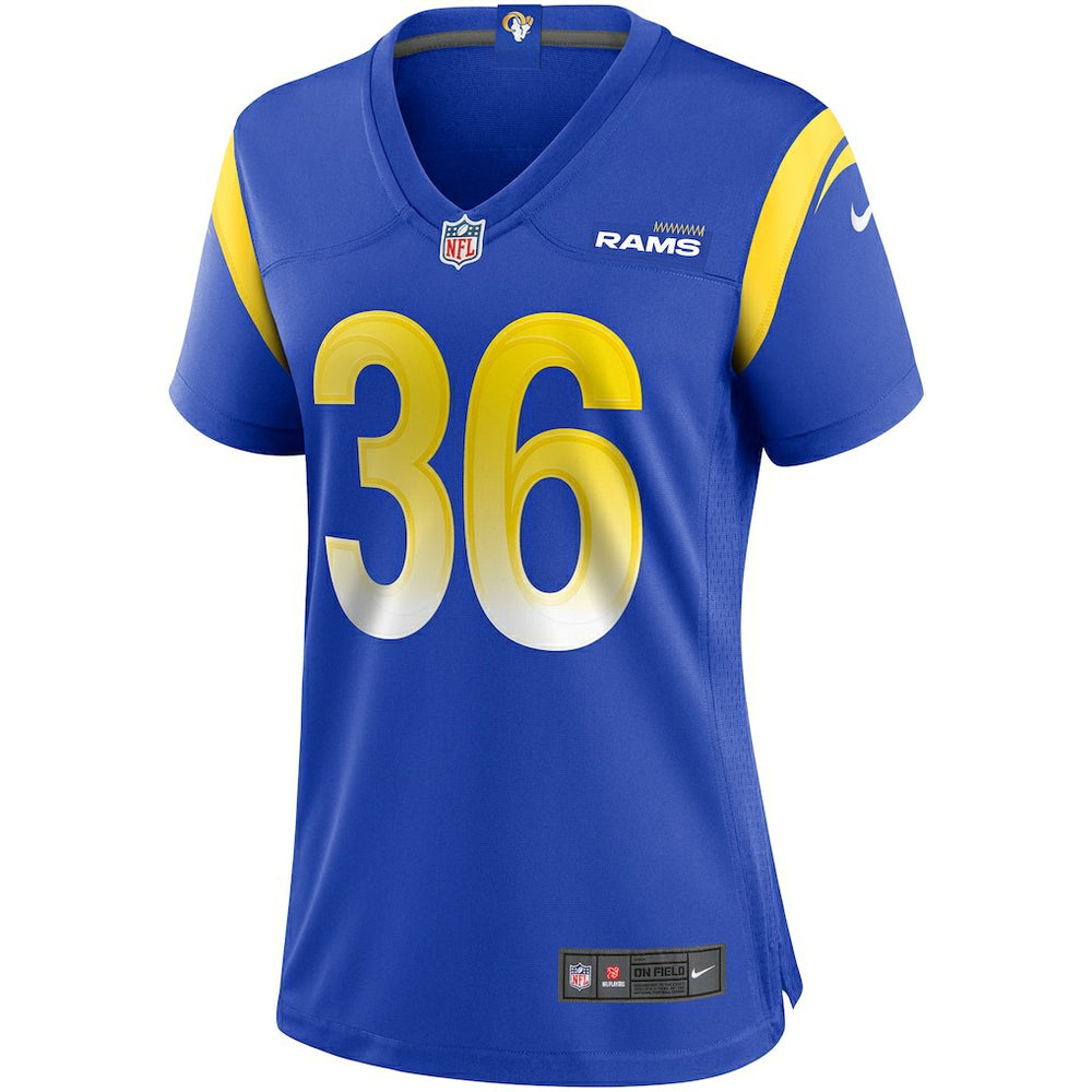 Nike Jerome Bettis Los Angeles Rams Women's Game Retired Player Jersey Royal