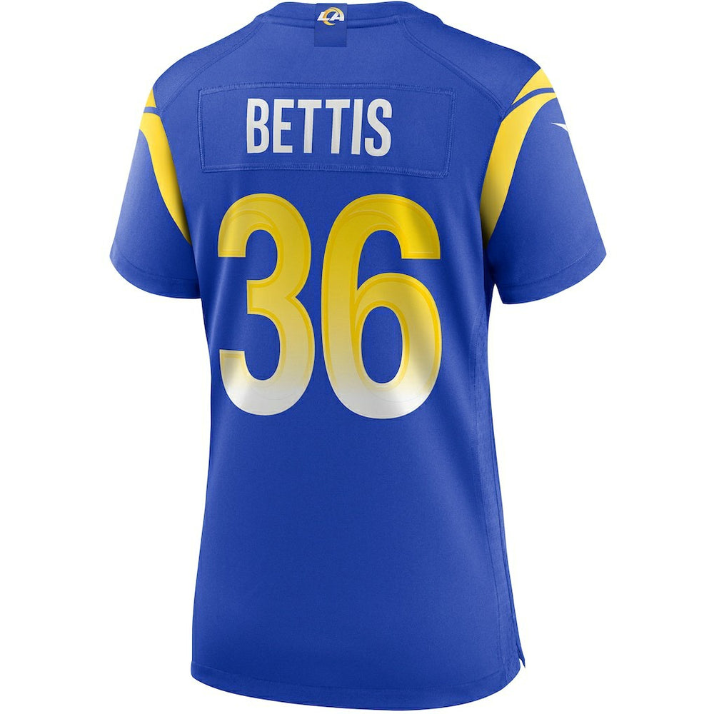 Nike Jerome Bettis Los Angeles Rams Women's Game Retired Player Jersey Royal