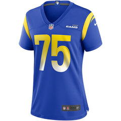 Nike Deacon Jones Los Angeles Rams Women's Game Retired Player Jersey Royal