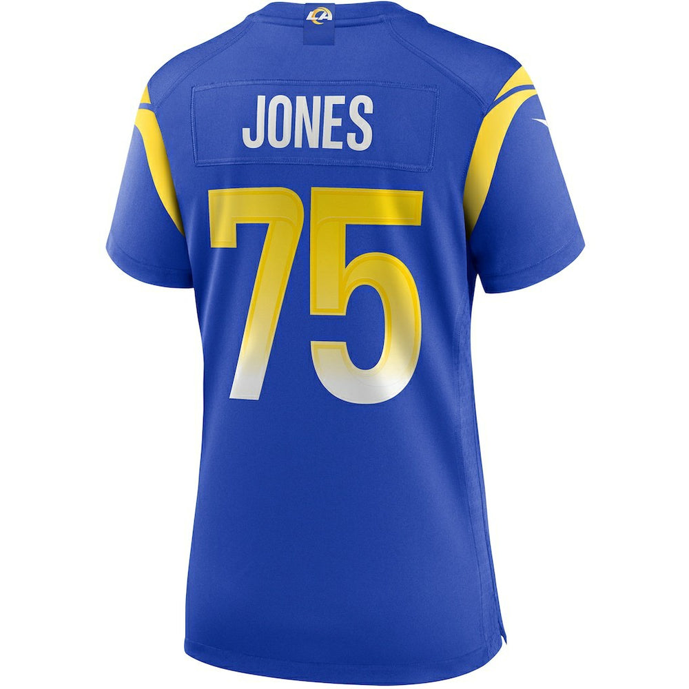 Nike Deacon Jones Los Angeles Rams Women's Game Retired Player Jersey Royal