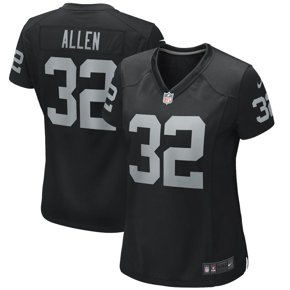 Nike Marcus Allen Las Vegas Raiders Women's Game Retired Player Jersey Black