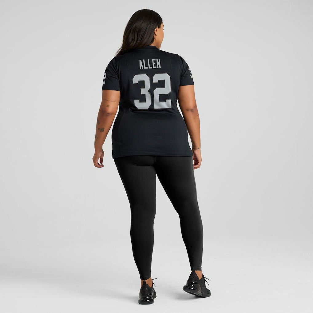 Nike Marcus Allen Las Vegas Raiders Women's Game Retired Player Jersey Black