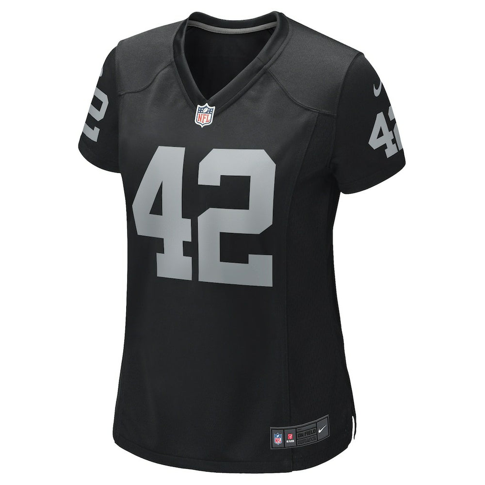 Nike Ronnie Lott Las Vegas Raiders Women's Game Retired Player Jersey Black