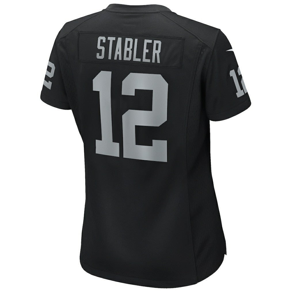 Nike Ken Stabler Las Vegas Raiders Women's Game Retired Player Jersey Black