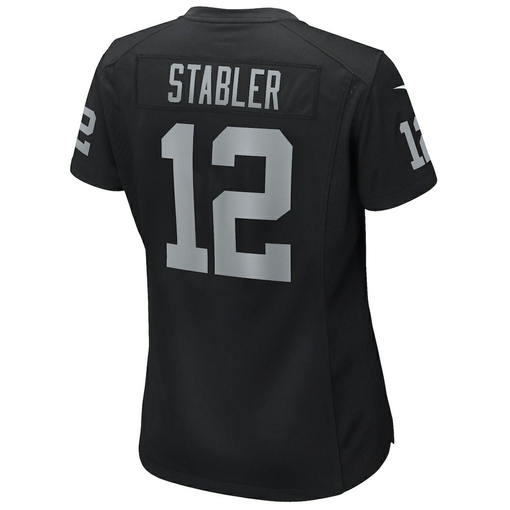 Nike Ken Stabler Las Vegas Raiders Women's Game Retired Player Jersey Black