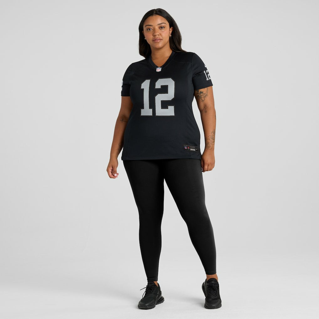 Nike Ken Stabler Las Vegas Raiders Women's Game Retired Player Jersey Black