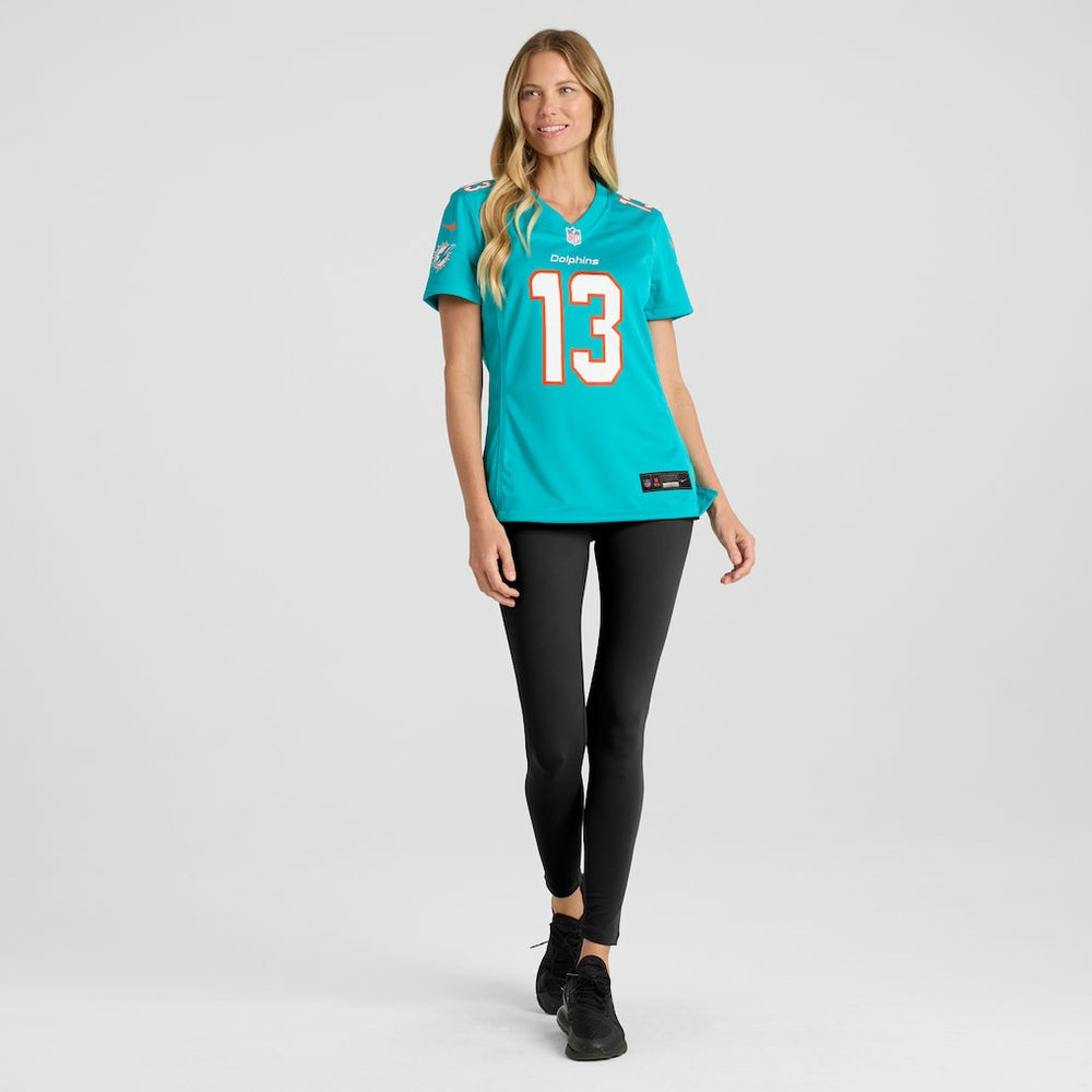 Nike Dan Marino Miami Dolphins Women's Game Retired Player Jersey Aqua