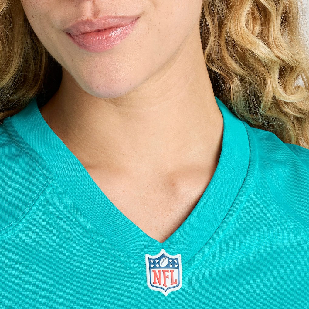 Nike Jason Taylor Miami Dolphins Women's Game Retired Player Jersey Aqua