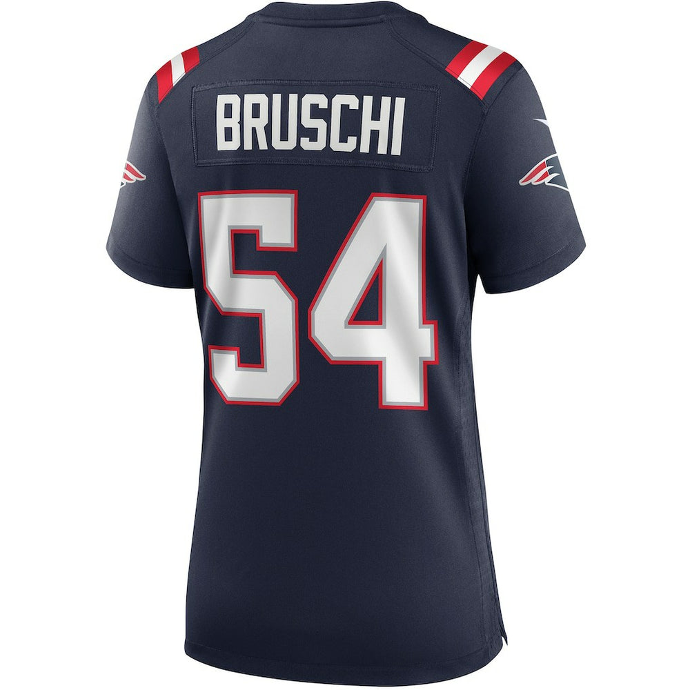 Nike Tedy Bruschi New England Patriots Women's Game Retired Player Jersey Navy
