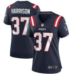 Nike Rodney Harrison New England Patriots Women's Game Retired Player Jersey Navy