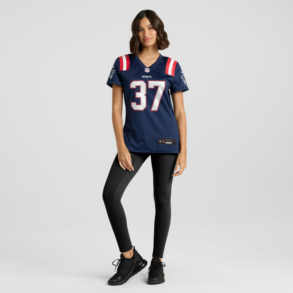 Nike Rodney Harrison New England Patriots Women's Game Retired Player Jersey Navy