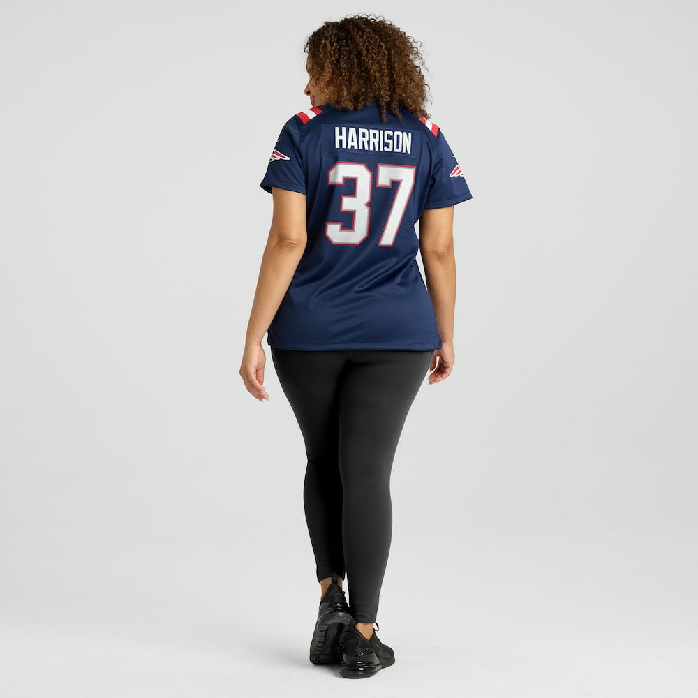 Nike Rodney Harrison New England Patriots Women's Game Retired Player Jersey Navy