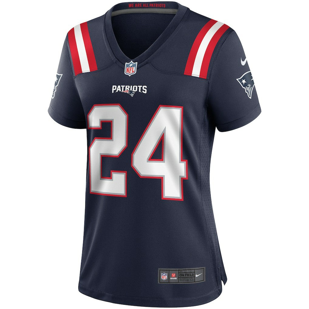 Nike Ty Law New England Patriots Women's Game Retired Player Jersey Navy