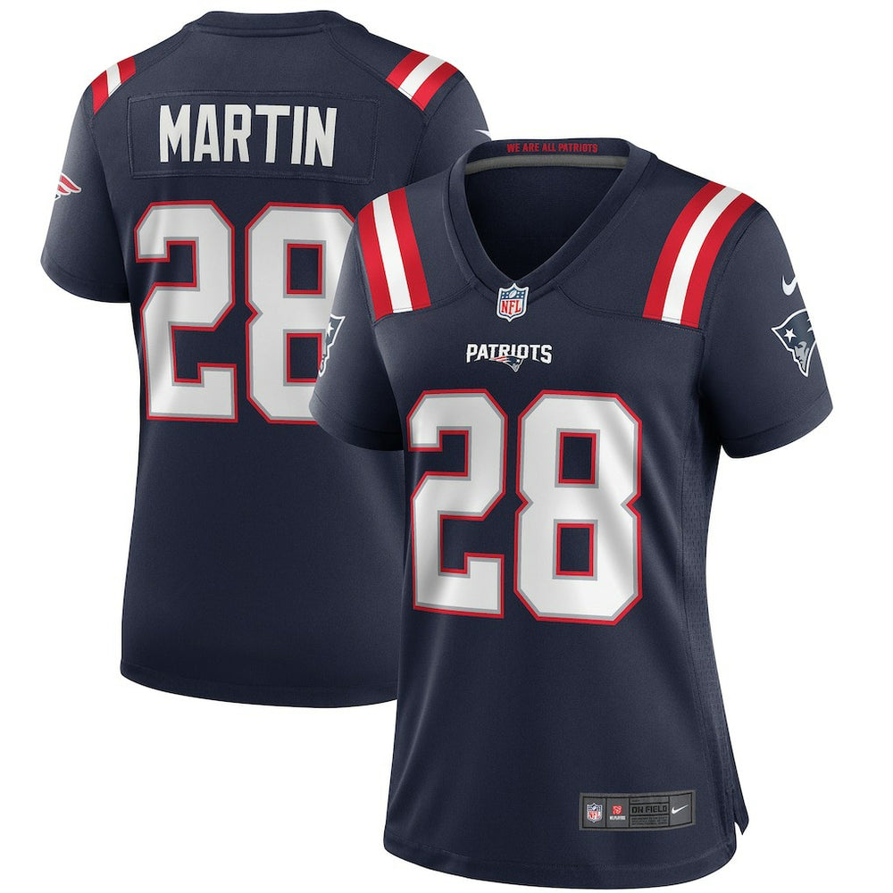 Nike Curtis Martin New England Patriots Women's Game Retired Player Jersey Navy