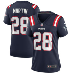 Nike Curtis Martin New England Patriots Women's Game Retired Player Jersey Navy