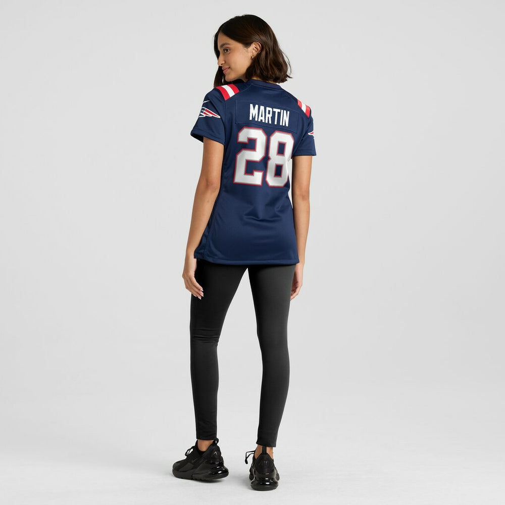 Nike Curtis Martin New England Patriots Women's Game Retired Player Jersey Navy