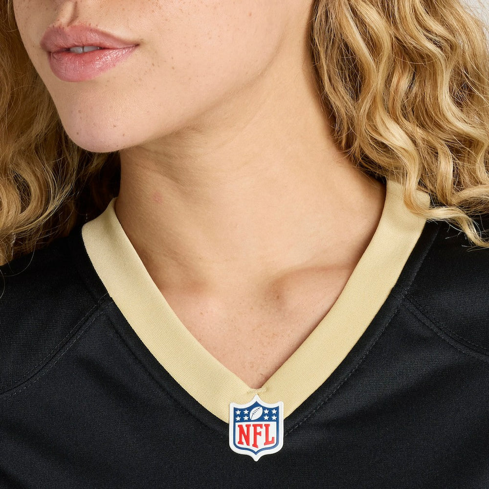 Nike Steve Gleason New Orleans Saints Women's Game Retired Player Jersey Black