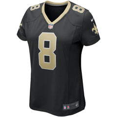 Nike Archie Manning New Orleans Saints Women's Game Retired Player Jersey Black