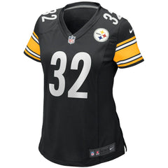 Nike Franco Harris Pittsburgh Steelers Women's Game Retired Player Jersey Black