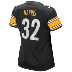 Nike Franco Harris Pittsburgh Steelers Women's Game Retired Player Jersey Black