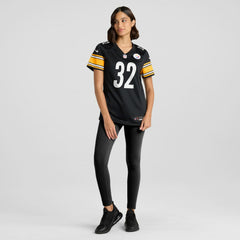 Nike Franco Harris Pittsburgh Steelers Women's Game Retired Player Jersey Black