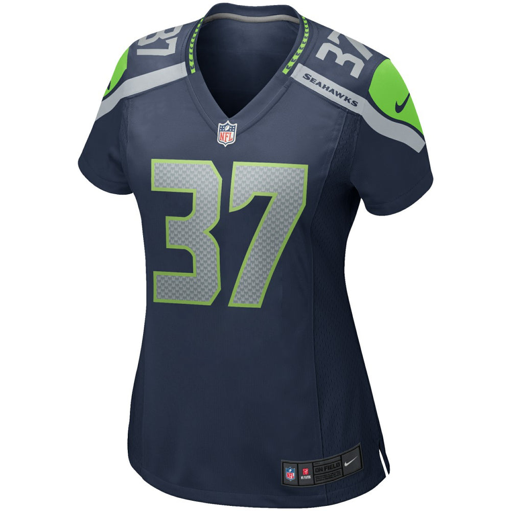 Nike Shaun Alexander Seattle Seahawks Women's Game Retired Player Jersey College Navy