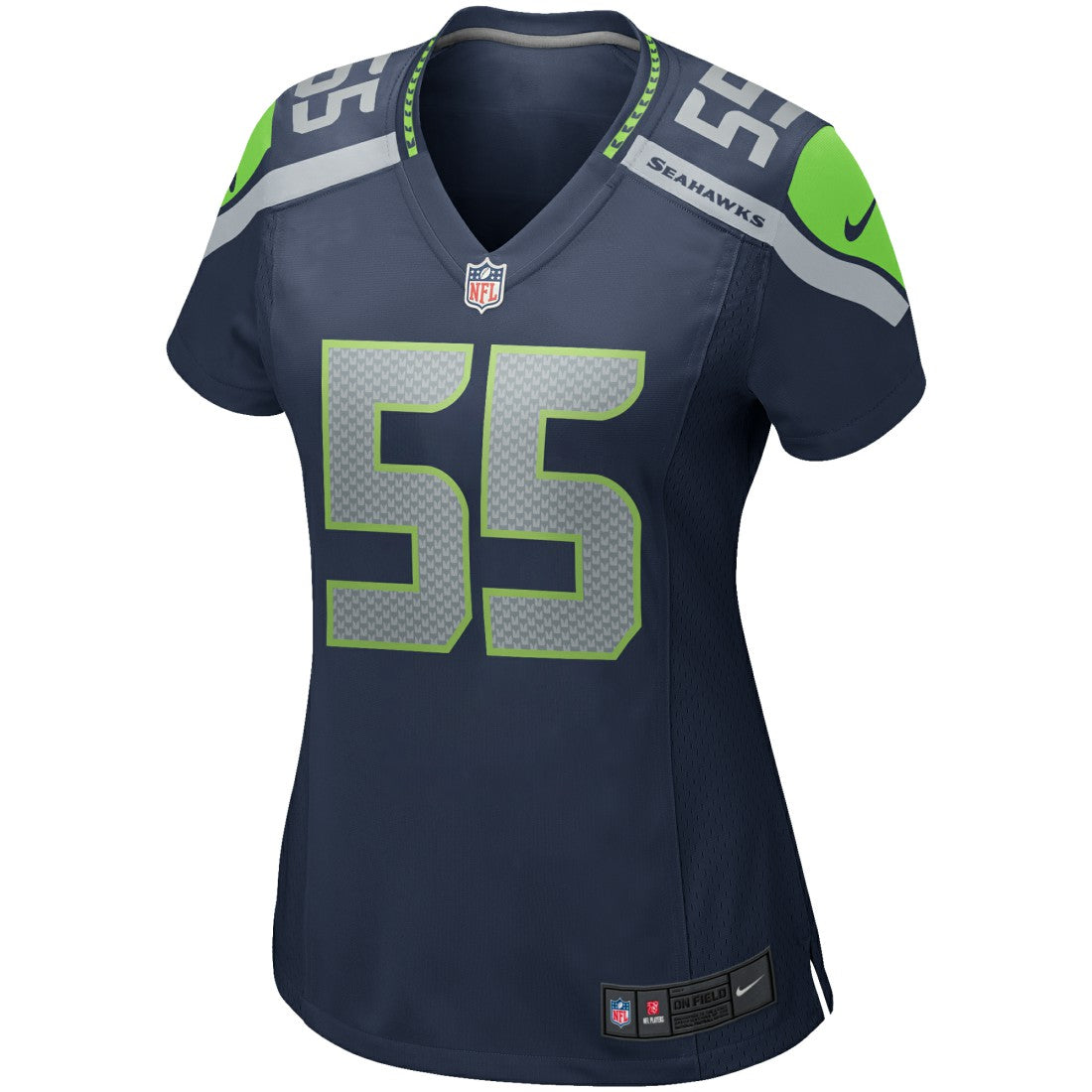 Nike Brian Bosworth Seattle Seahawks Women's Game Retired Player Jersey College Navy