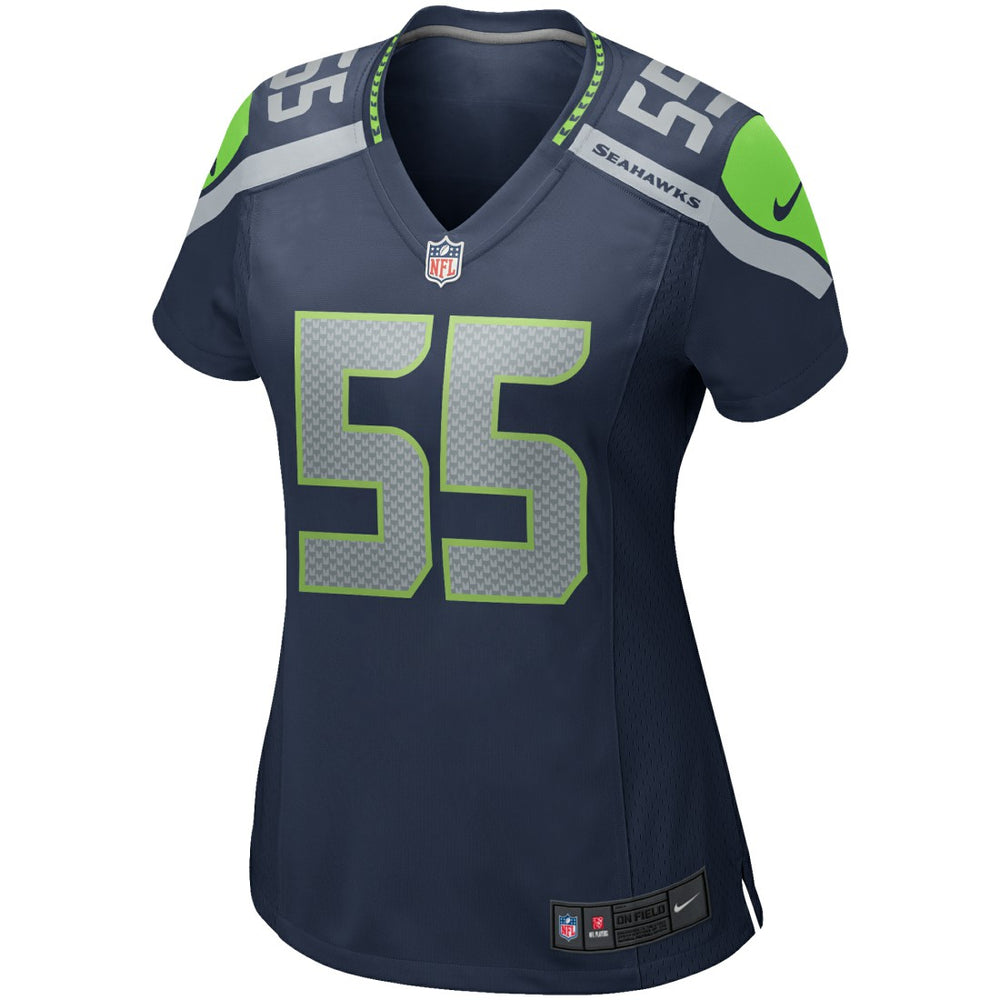Nike Brian Bosworth Seattle Seahawks Women's Game Retired Player Jersey College Navy