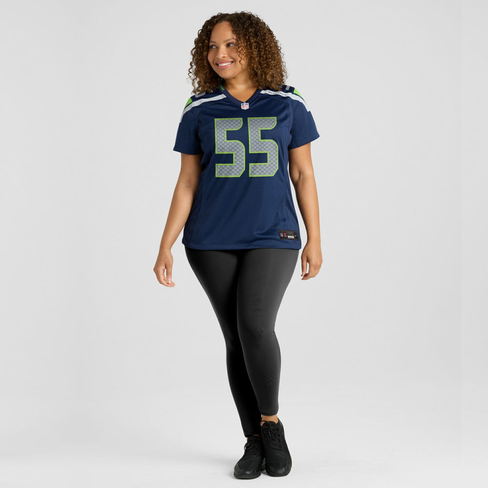 Nike Brian Bosworth Seattle Seahawks Women's Game Retired Player Jersey College Navy