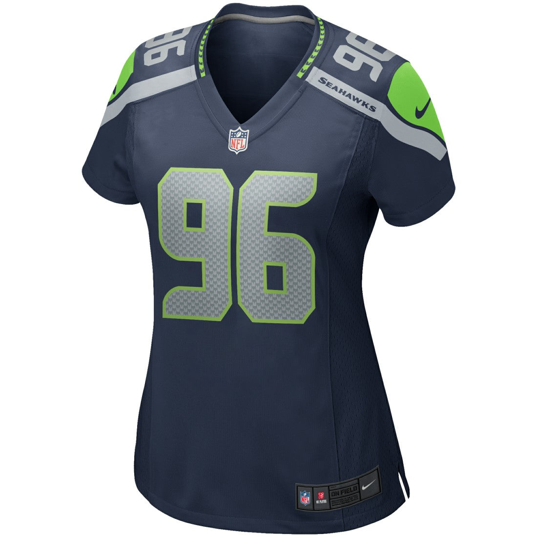 Nike Cortez Kennedy Seattle Seahawks Women's Game Retired Player Jersey College Navy
