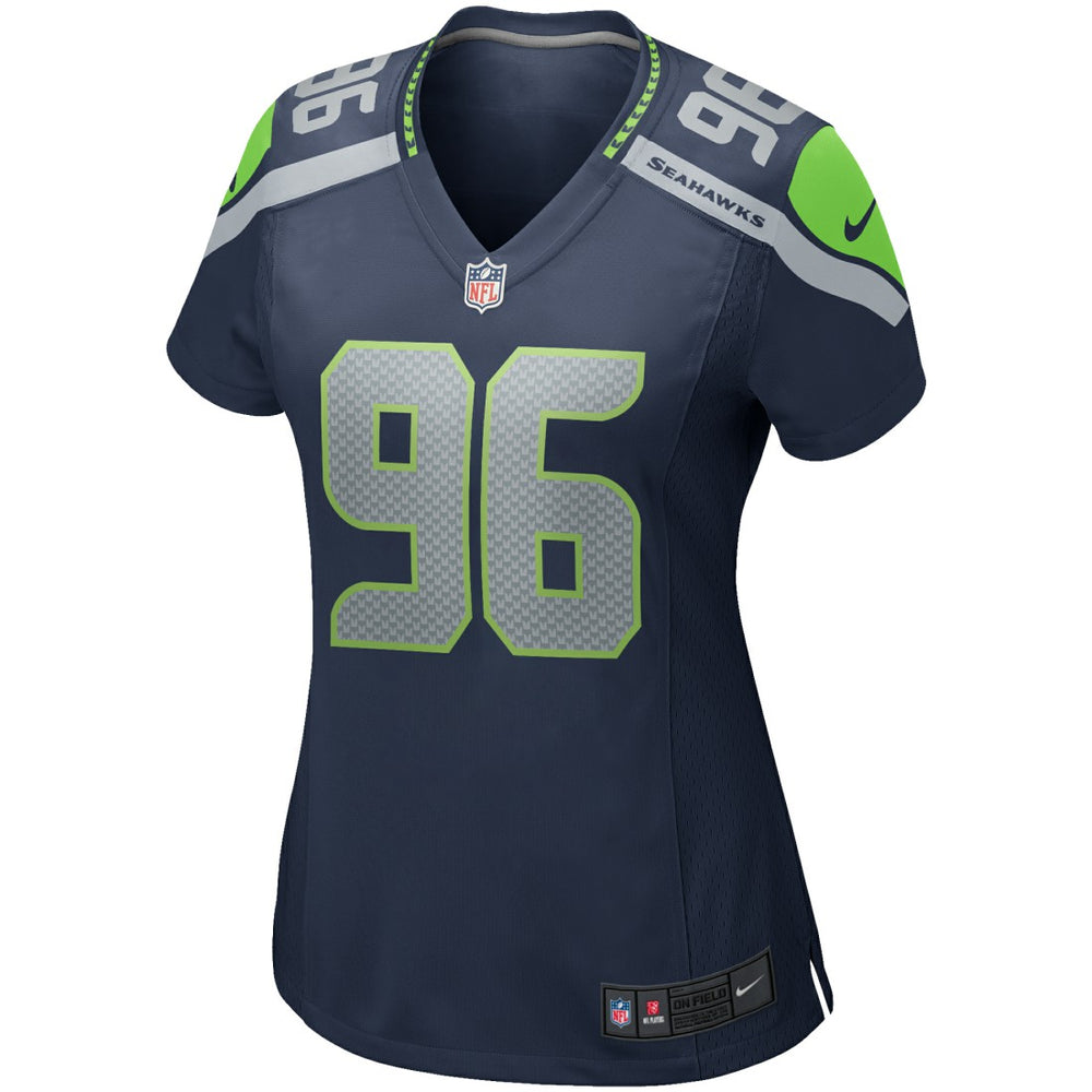 Nike Cortez Kennedy Seattle Seahawks Women's Game Retired Player Jersey College Navy