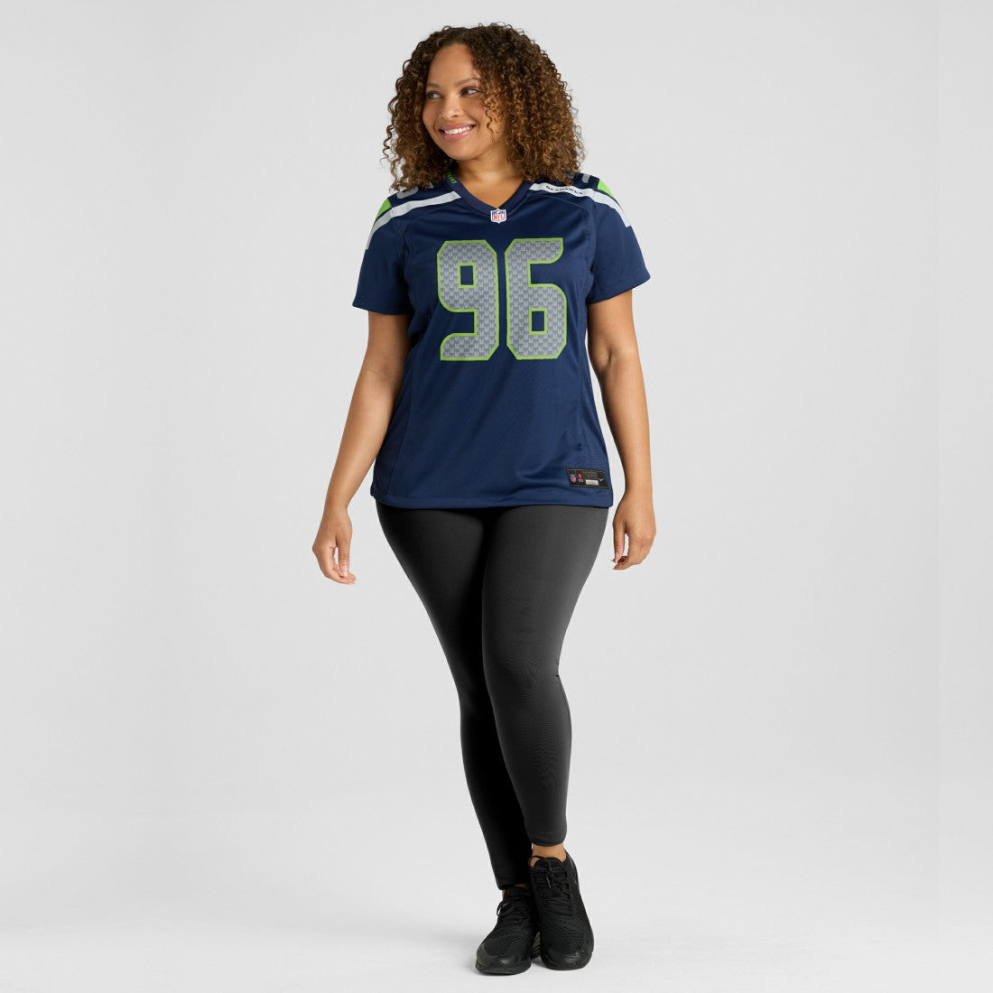 Nike Cortez Kennedy Seattle Seahawks Women's Game Retired Player Jersey College Navy