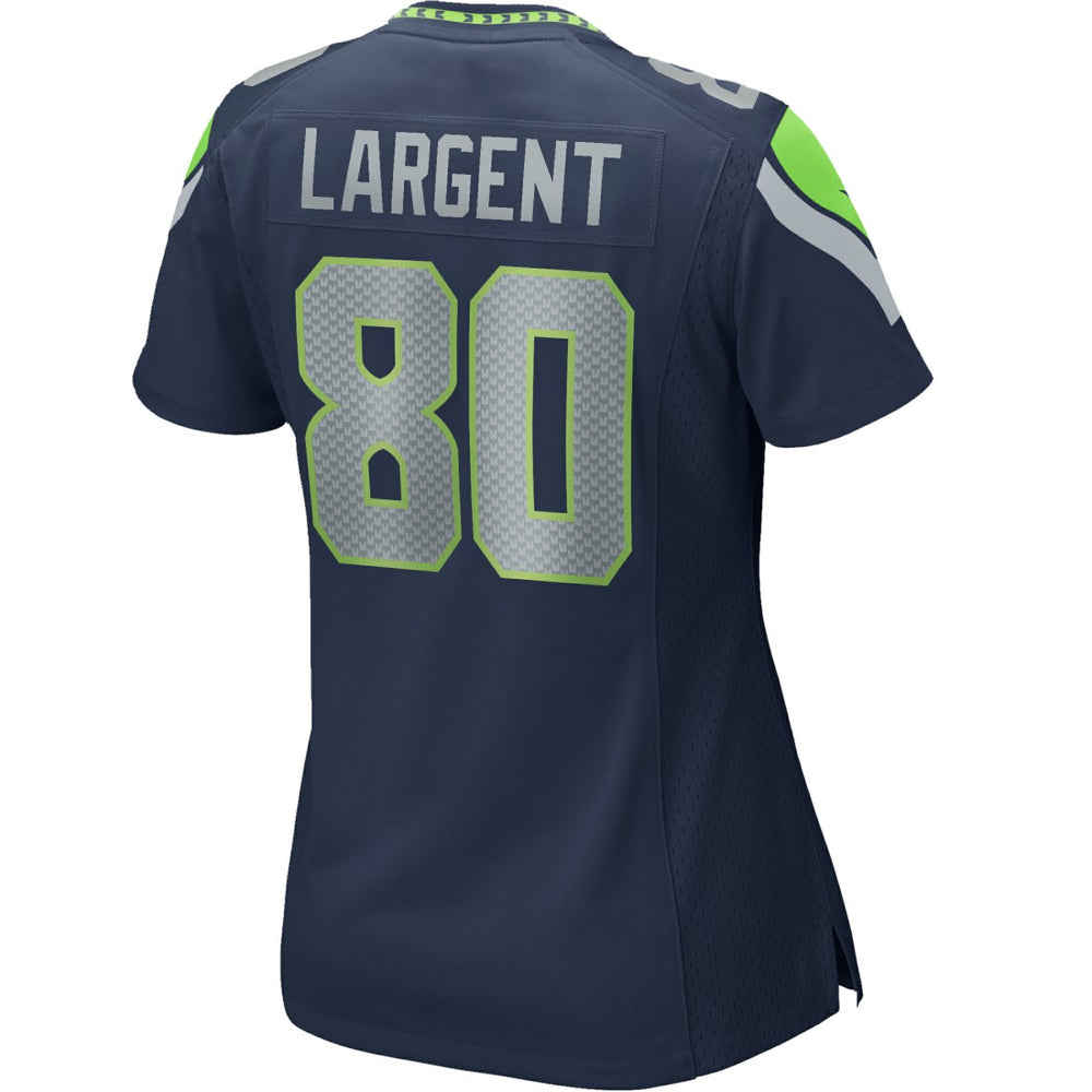 Nike Steve Largent Seattle Seahawks Women's Game Retired Player Jersey College Navy