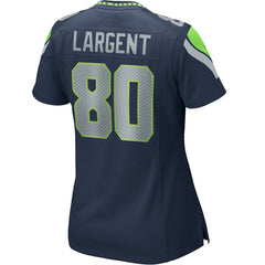 Nike Steve Largent Seattle Seahawks Women's Game Retired Player Jersey College Navy